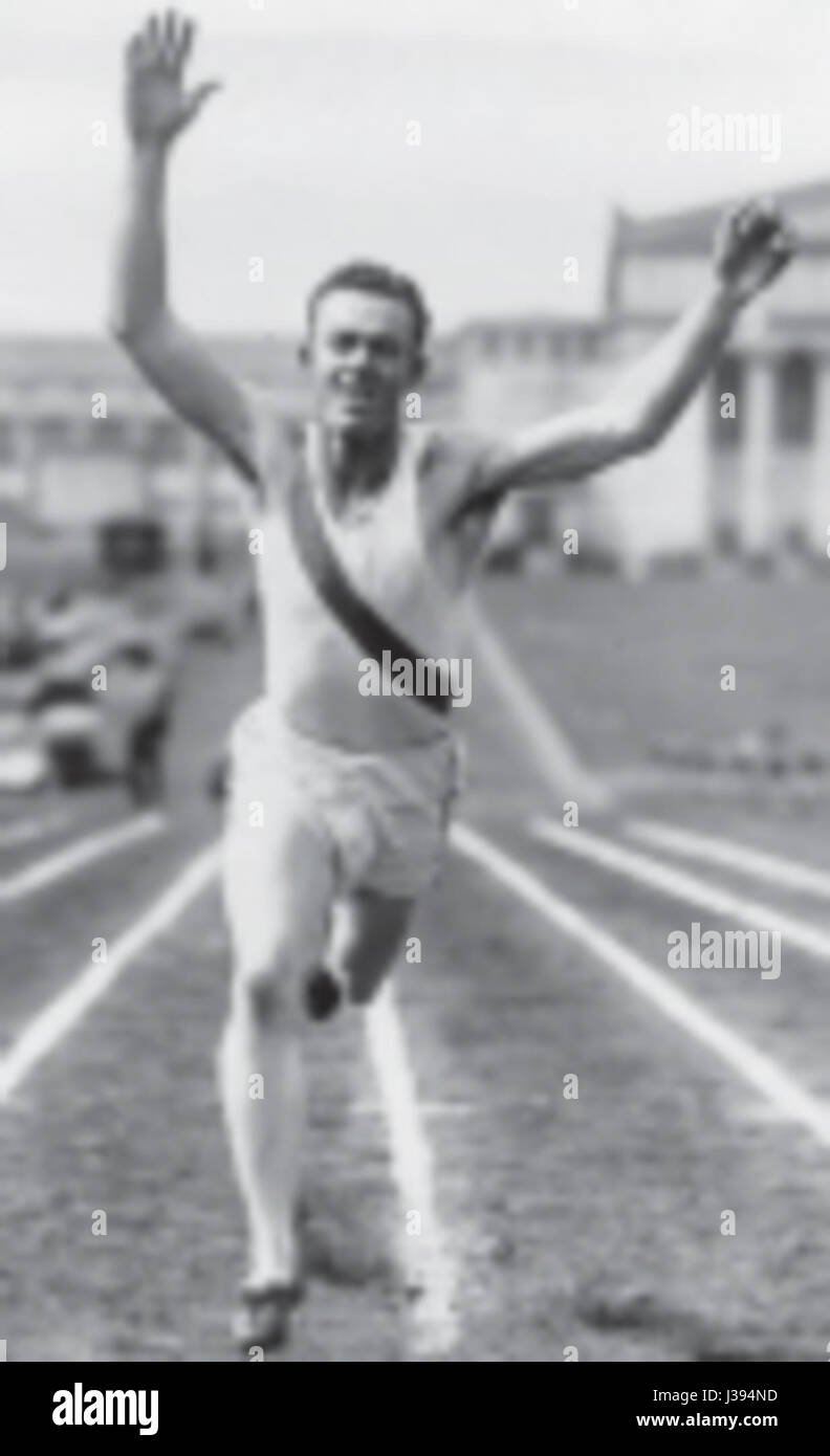 Der Texas Flyer, ein 1928er Automobil, ist bekannt für sein Design und seine Leistung in den späten 1920er Jahren Claude Bracey, der wahrscheinlich mit der Produktion oder dem Marketing des Autos verbunden ist, repräsentiert die Innovation der amerikanischen Automobiltechnik. Stockfoto