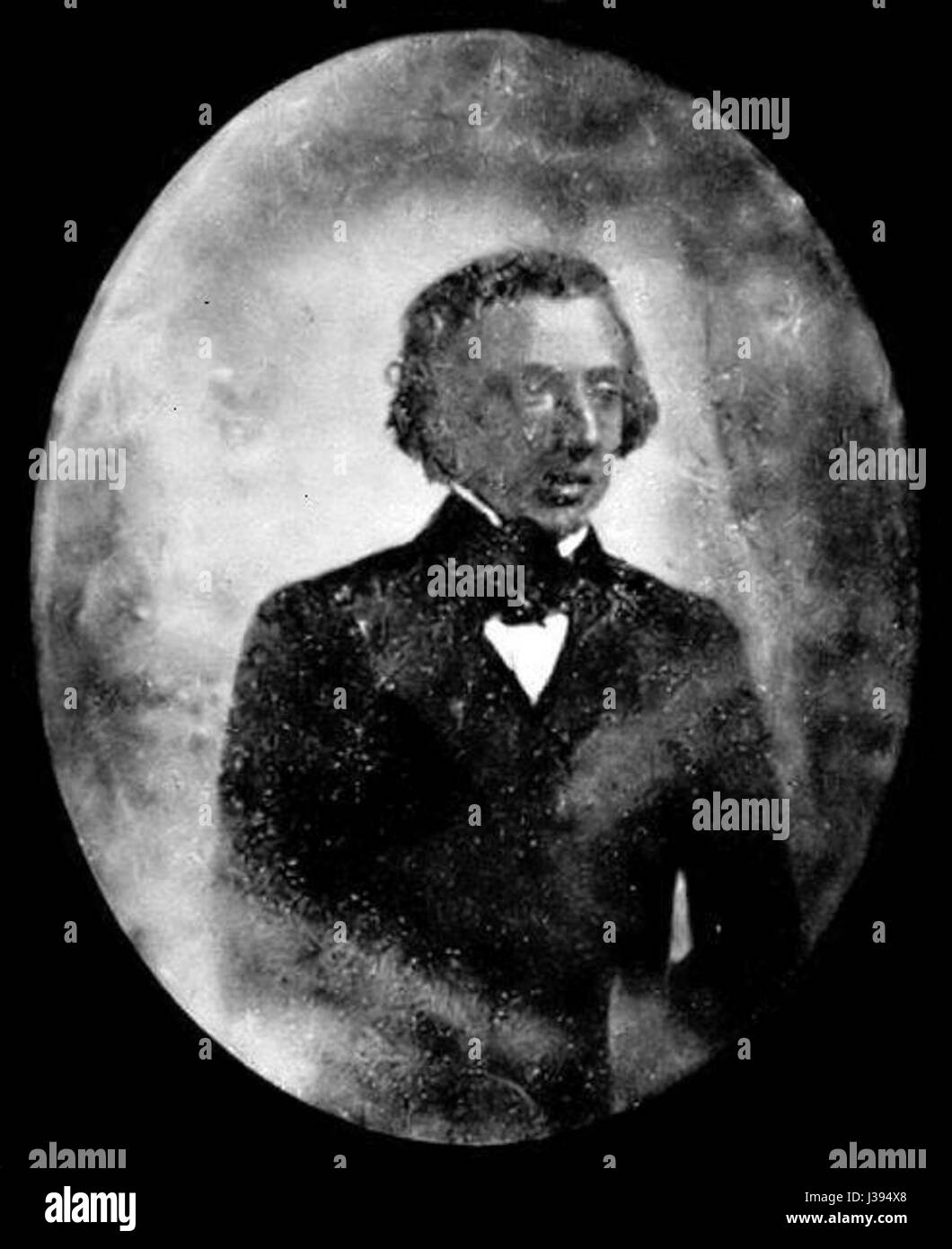 Chopin-1846 daguerreotypefix Stockfoto