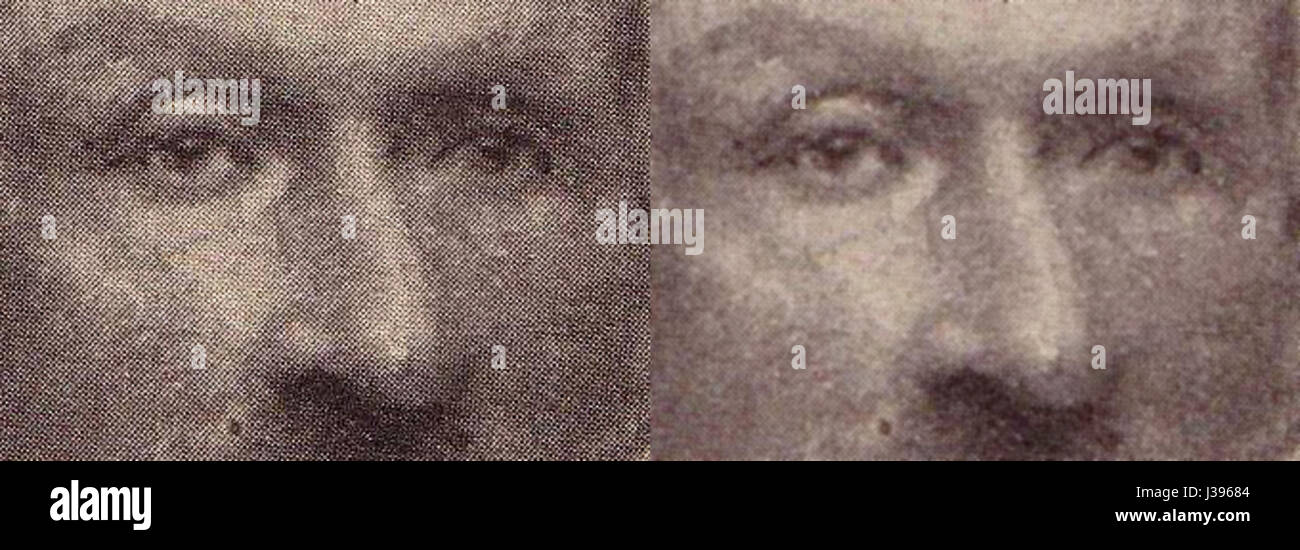 Denoise Zeitung Porträt Stockfoto