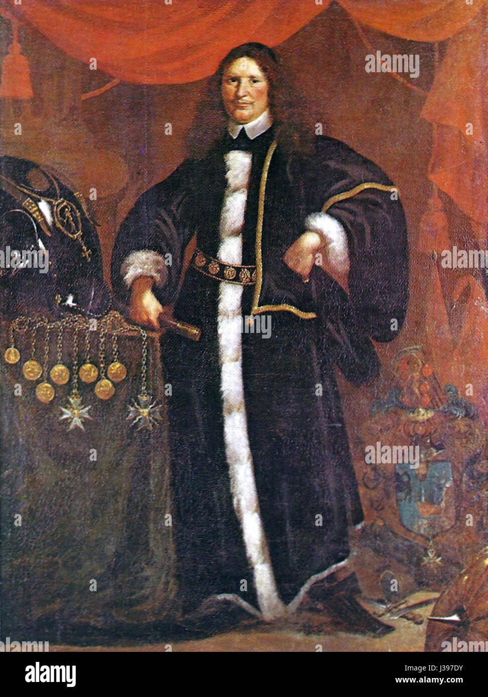 Cort Adeler ist wahrscheinlich eine historische Figur oder ein historischer Ort, aber es ist mehr Kontext erforderlich, um festzustellen, ob es sich um eine Person, einen Ort oder ein Ereignis handelt. Für eine genauere Beschreibung wären weitere Untersuchungen oder Klarstellungen erforderlich. Stockfoto