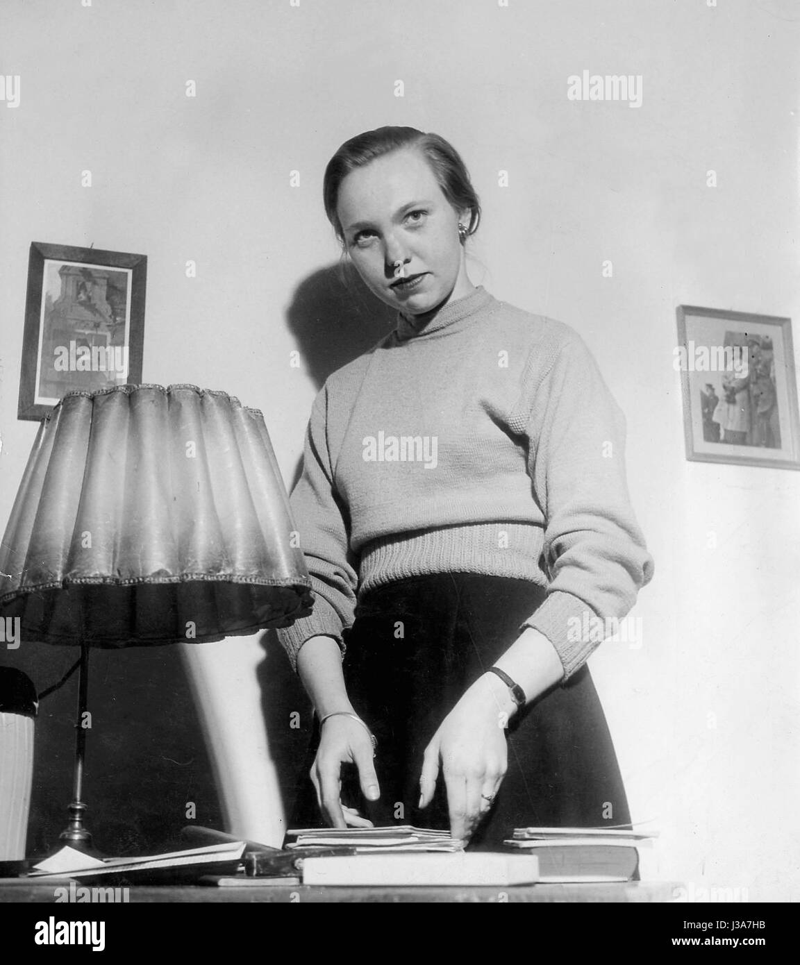 Gudrun Himmler, 1954 Stockfotografie - Alamy