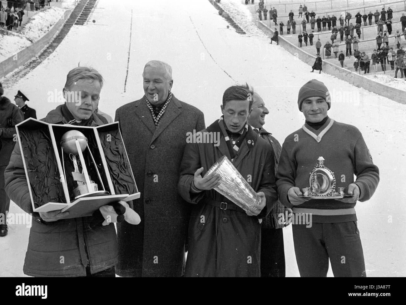VierSchanzenTournee 1963/64 individuelle springen in Innsbruck 1964