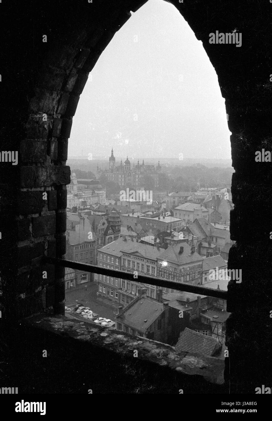 Blick auf Schwerin, 1963 Stockfoto