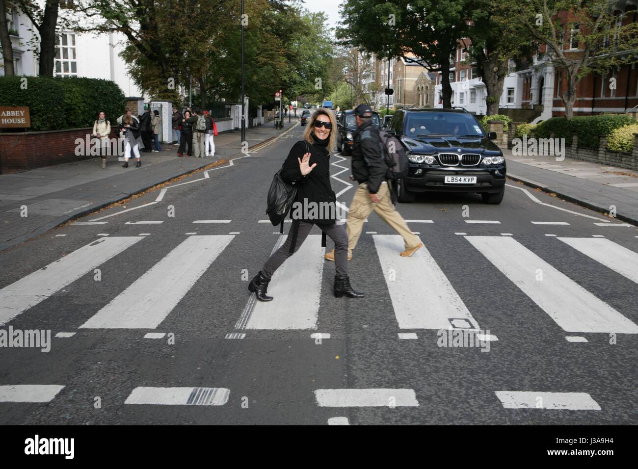 Abbey Road in London Foto Eric Morere Stockfoto