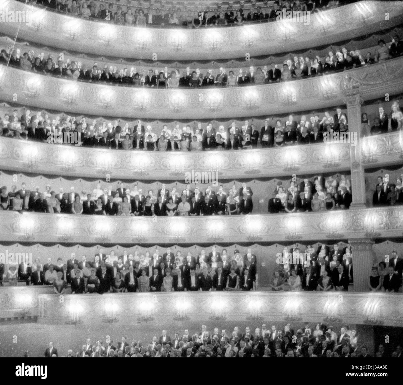 Wiedereröffnung des Nationaltheaters München 1963 Stockfoto