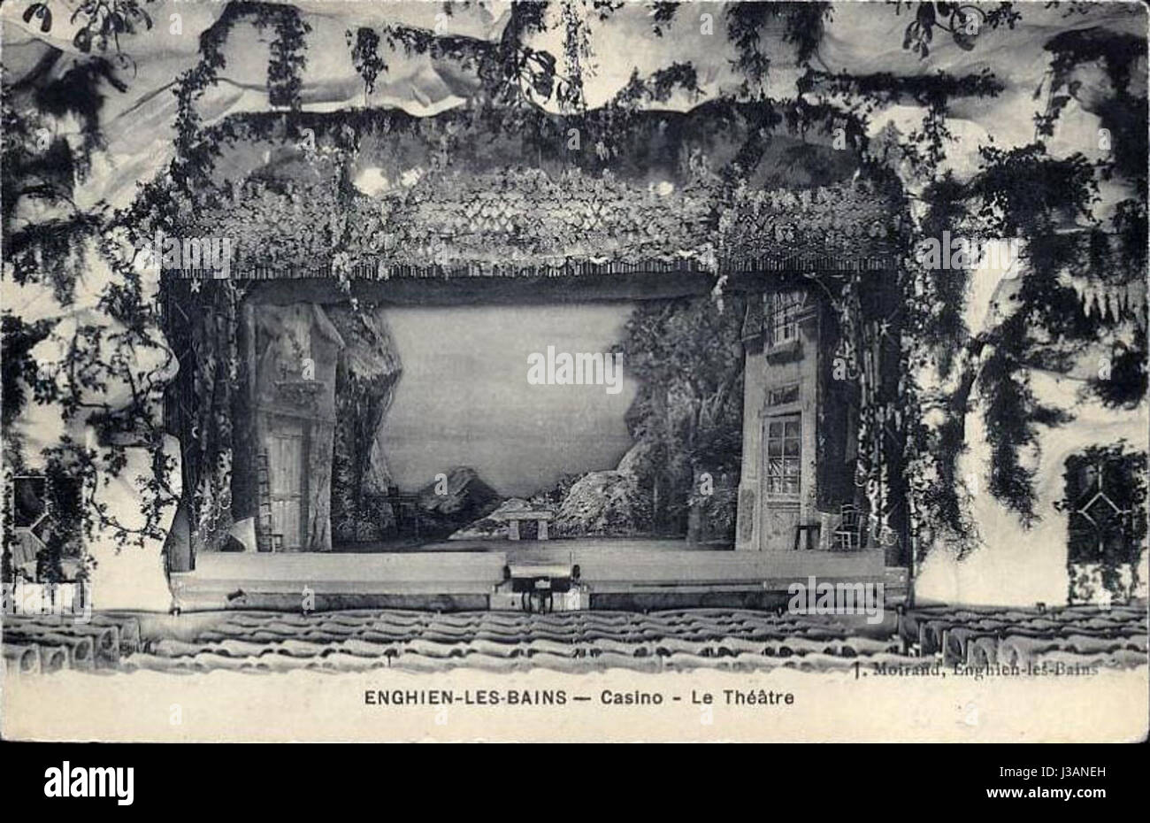 Enghien Les Bains le Casinotheater Stockfoto