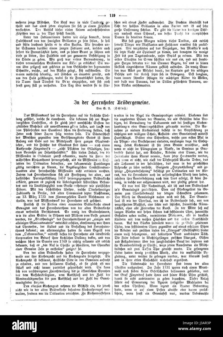 „Die Gartenlaube“, eine deutsche Zeitschrift aus dem Jahr 1857, ist bekannt für ihre Berichterstattung über verschiedene kulturelle, politische und gesellschaftliche Themen und reflektiert das deutsche Leben Mitte des 19. Jahrhunderts. Stockfoto