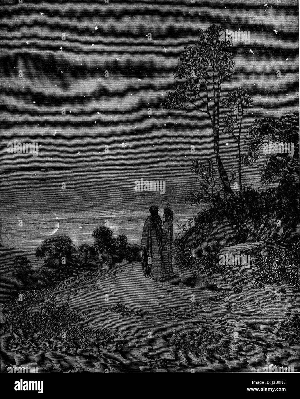 Das Kunstwerk „Darkening Sky“ von Dvinferno fängt die atmosphärische Spannung eines stürmischen Himmels ein und verschmilzt dynamische Elemente aus Licht und Dunkelheit, um ein Gefühl drohender Veränderungen zu wecken. Stockfoto