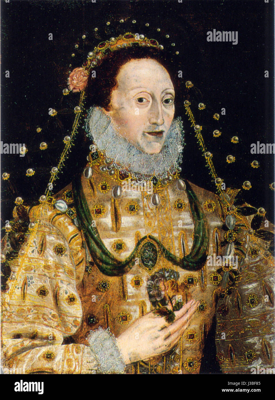 Elizabeth ich unbekannten Künstlers c 1575 80 Stockfoto