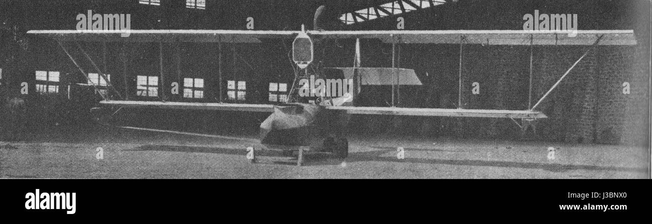 Donnet Denhaut DD.88 bezieht sich auf ein französisches Flugzeugmodell, das von der Firma Donnet-Denhaut entworfen wurde, einem wichtigen Akteur in der Luftfahrt des frühen 20. Jahrhunderts. Der DD.88 war besonders für sein Design und seine Leistung in den Anfängen der Luftfahrt bekannt. Stockfoto