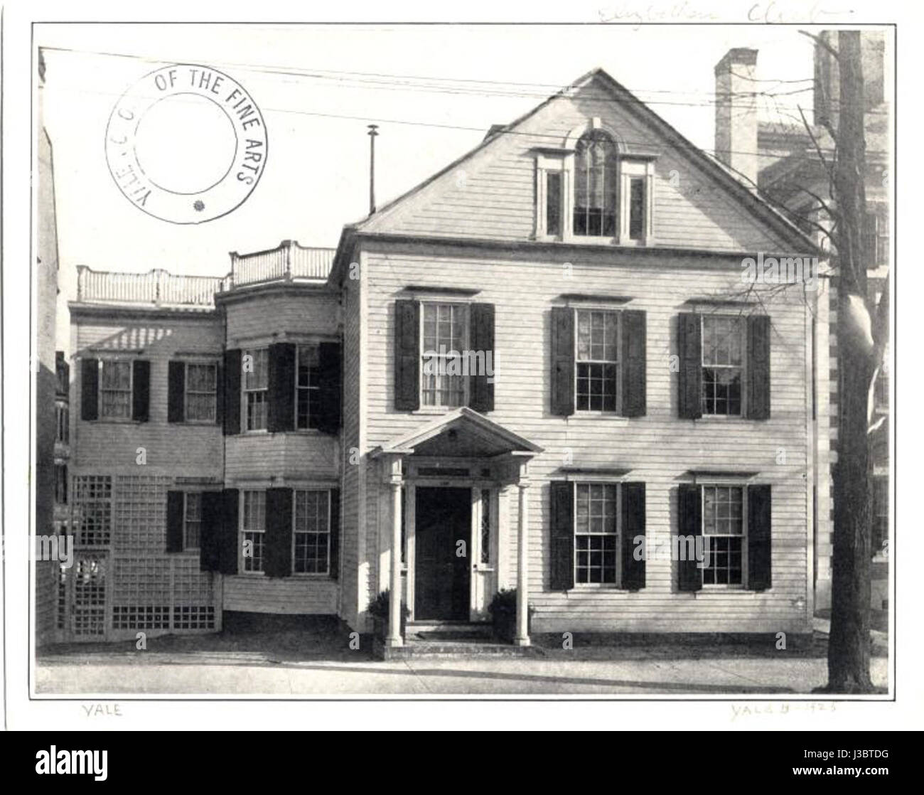 Elisabethanische Verein Yale University 1925 Stockfoto