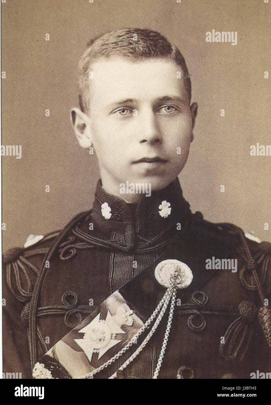Erbprinz Alfred von Sachsen-Coburg-gotha Stockfoto