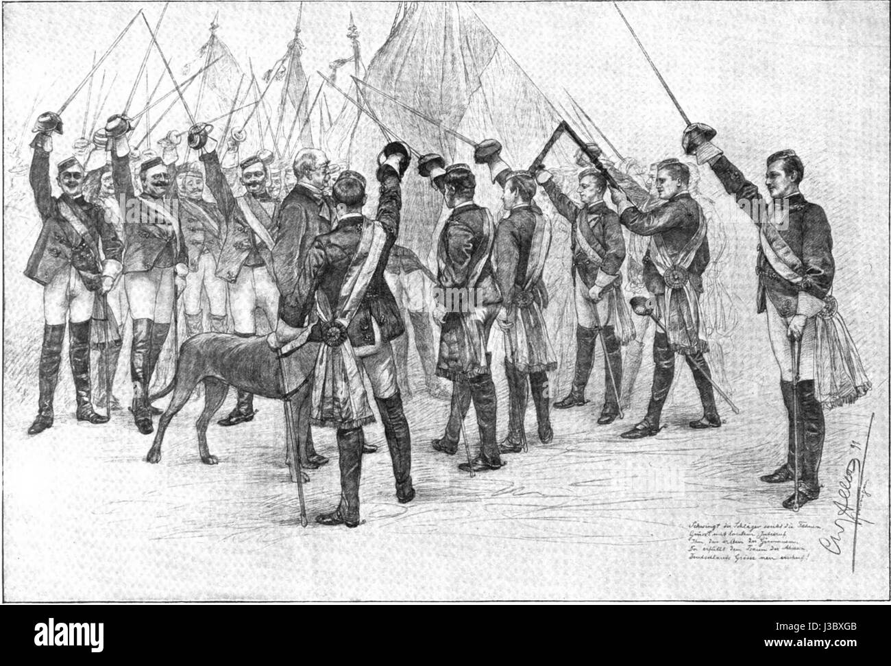 1898 erschien die Gartenlaube, eine deutsche Publikumszeitschrift mit Geschichten, Illustrationen und Artikeln aus diesem Jahr. Stockfoto