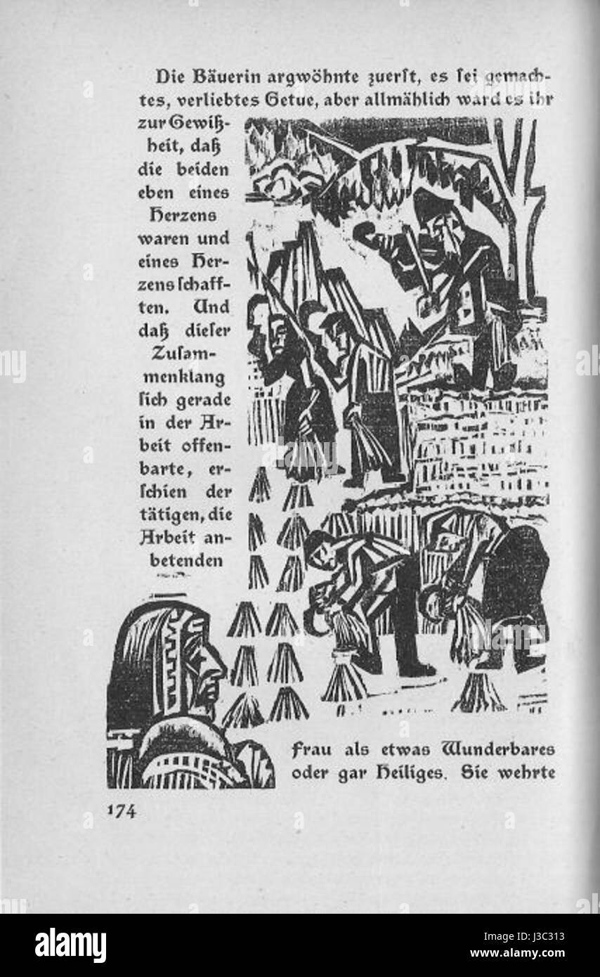 Kirchner Jakob Bosshart 174 Stockfoto