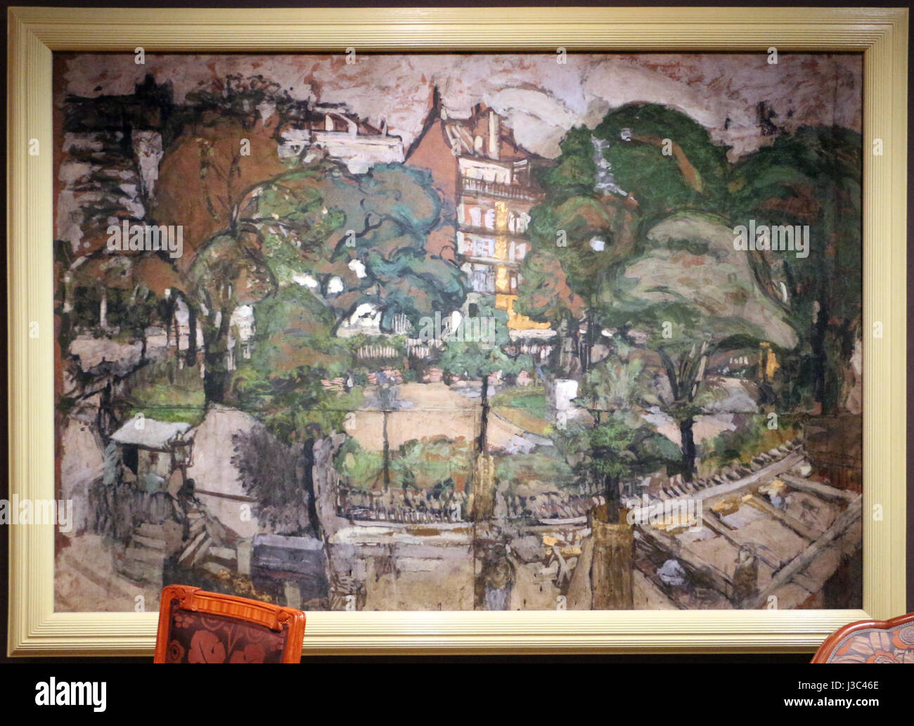 Edouard Vuillard, la Piazza Berlioz Stockfoto