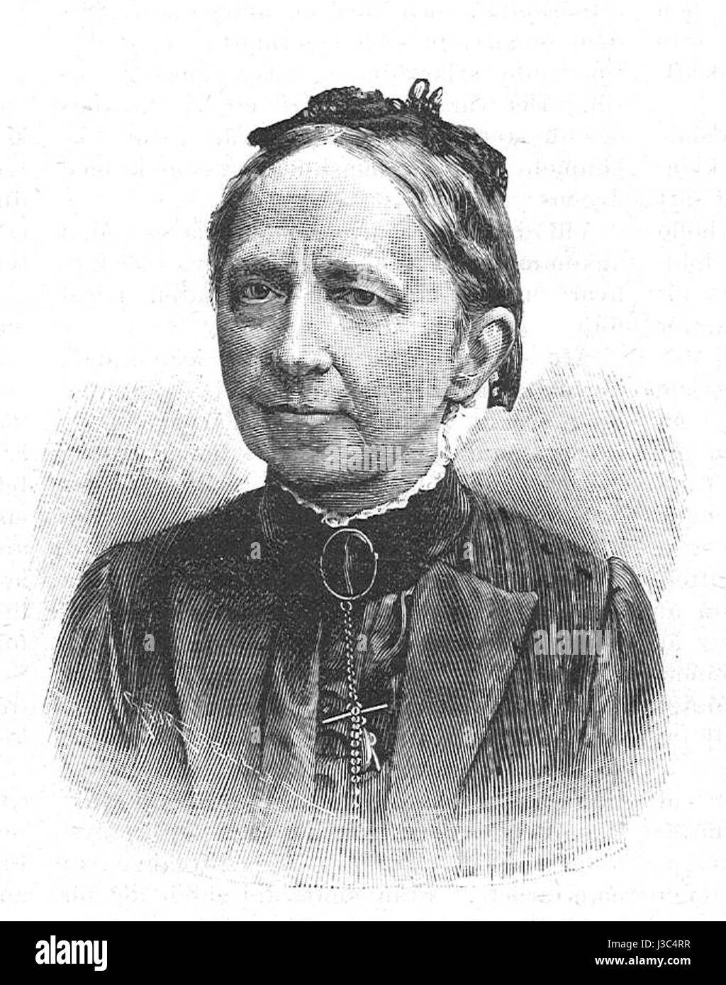 Eva Fryxell Idun 1895, nr 7 Stockfoto