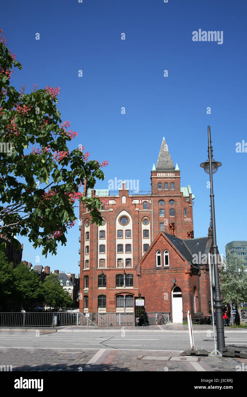 Hamburger Speicherstadt Stockfoto