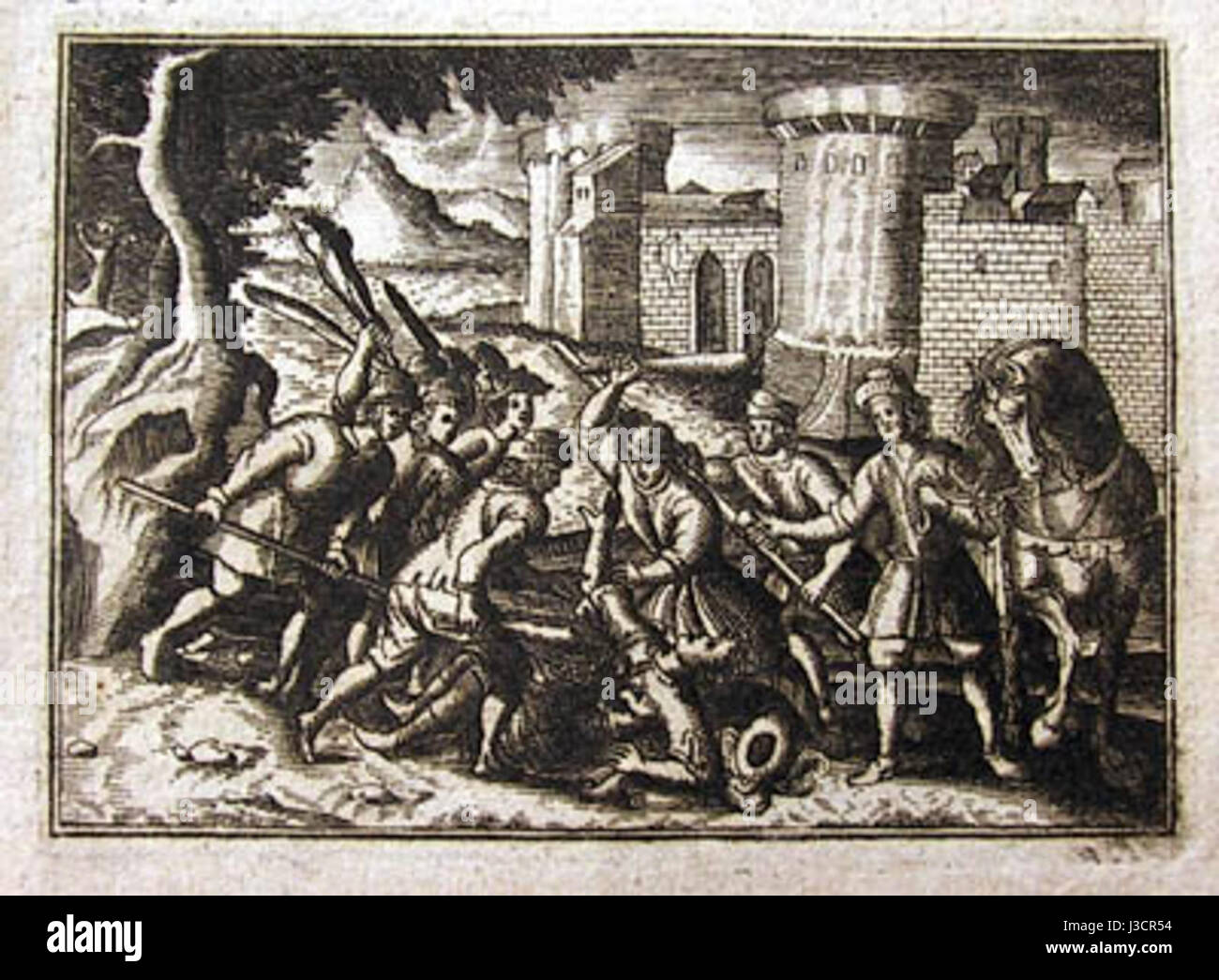 Erfurt Reichsachte bezieht sich auf ein Dekret oder eine Erklärung der Stadt Erfurt über eine Reichstag-Resolution, die wahrscheinlich mit dem Heiligen Römischen Reich verbunden ist. Stockfoto