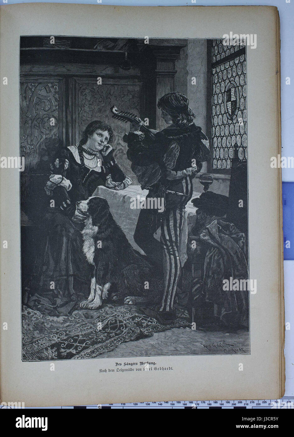 Die Gartenlaube (1884) ist eine deutsche Zeitschrift mit Artikeln, Geschichten und Illustrationen für die Öffentlichkeit. Diese Ausgabe (117) gibt Einblicke in die deutsche Kultur und Unterhaltung des 19. Jahrhunderts. Stockfoto