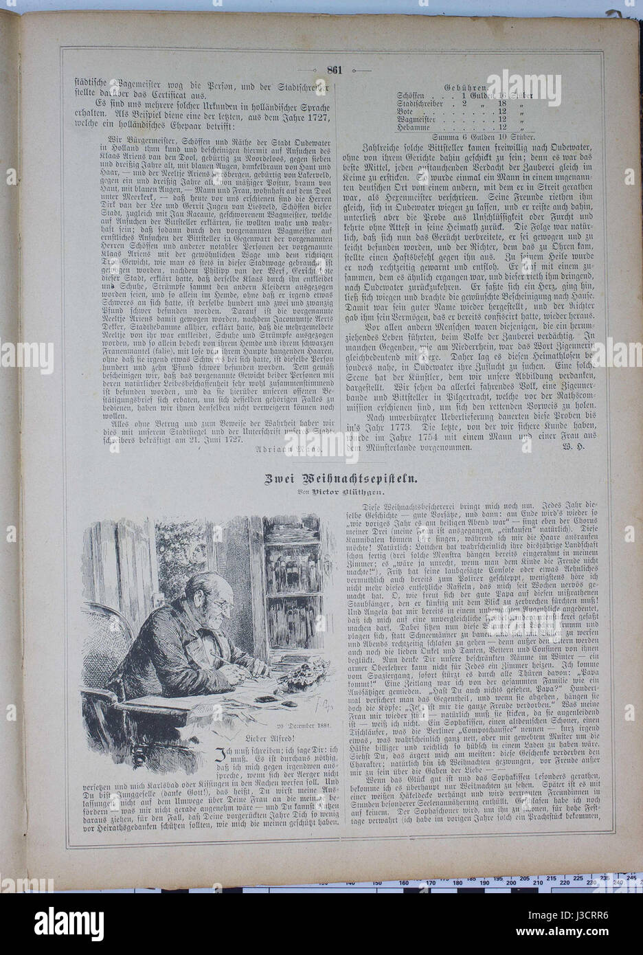 Die Gartenlaube, eine deutsche Zeitschrift aus dem Jahr 1884, stellte literarische und kulturelle Inhalte für ein breites Publikum bereit. Es enthielt verschiedene Artikel zu Themen wie Geschichte, Wissenschaft und Unterhaltung, die die gesellschaftlichen Interessen der Zeit widerspiegelten. Die Gartenlaube wurde zu einer prominenten Publikation in Deutschland und trug zur Kulturlandschaft des späten 19. Jahrhunderts bei. Stockfoto