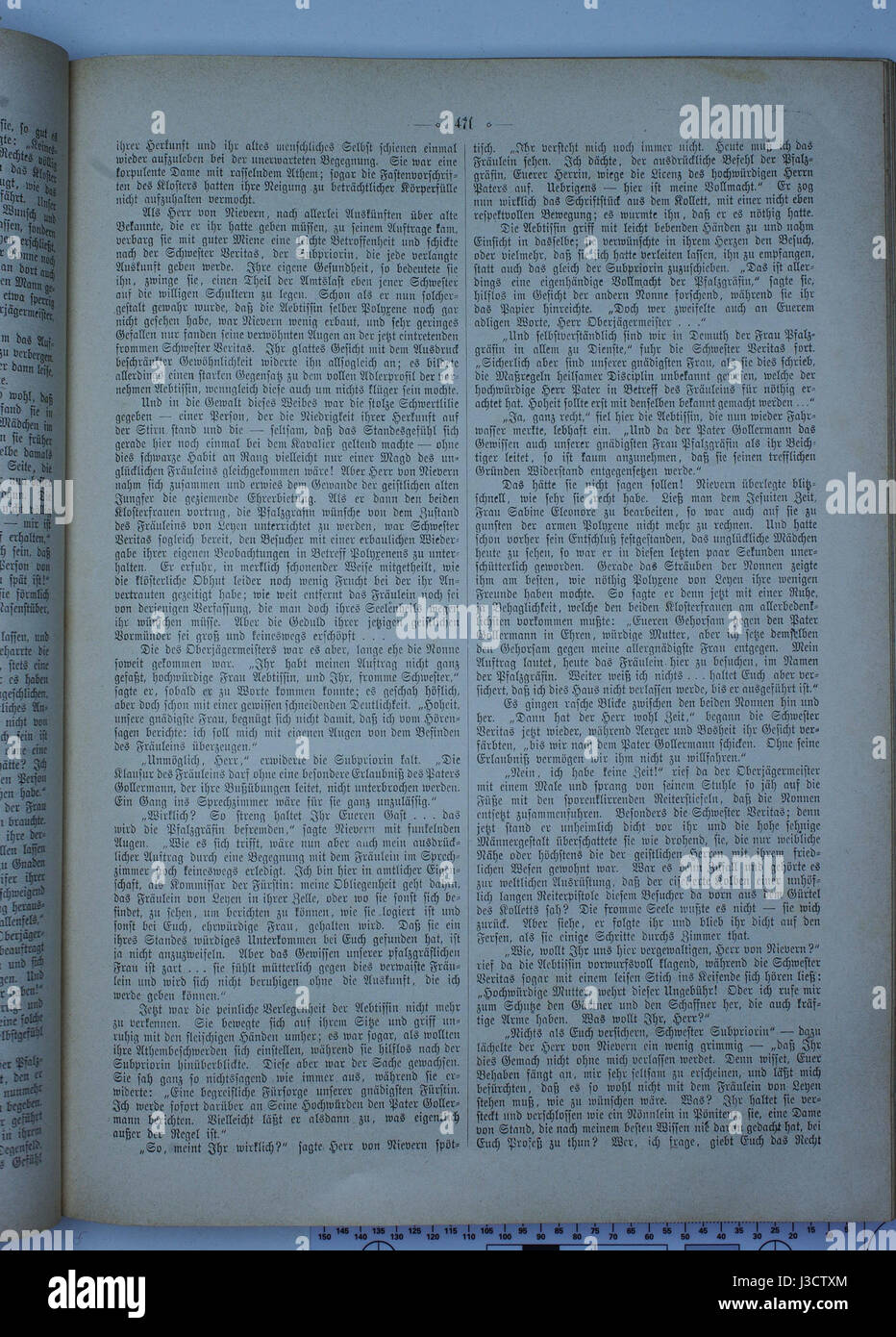 Eine Ausgabe der Gartenlaube aus dem Jahr 1893, einer deutschen Wochenzeitschrift, die sich mit einer Reihe von Themen wie Kultur, Geschichte und Gesellschaft auseinandersetzte. Stockfoto