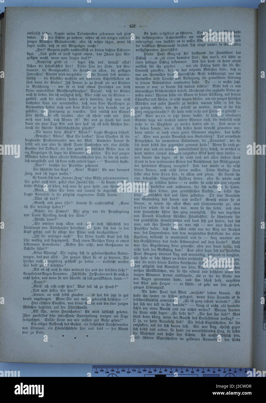 Ein Bild aus der 1893 erschienenen *die Gartenlaube*, einer populären Illustrationszeitschrift, die für ihren Fokus auf Familie, Kunst und Kultur bekannt ist. Stockfoto