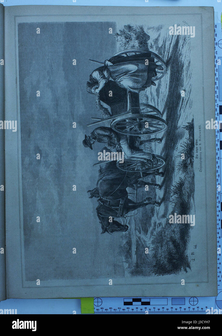 Die Gartenlaube war eine beliebte deutsche Illustrationszeitschrift, die 1867 Beiträge zu Kultur, Gesellschaft und Kunst enthält. Das Magazin war bekannt für sein zeitgenössisches Leben während seiner Zeit. Stockfoto