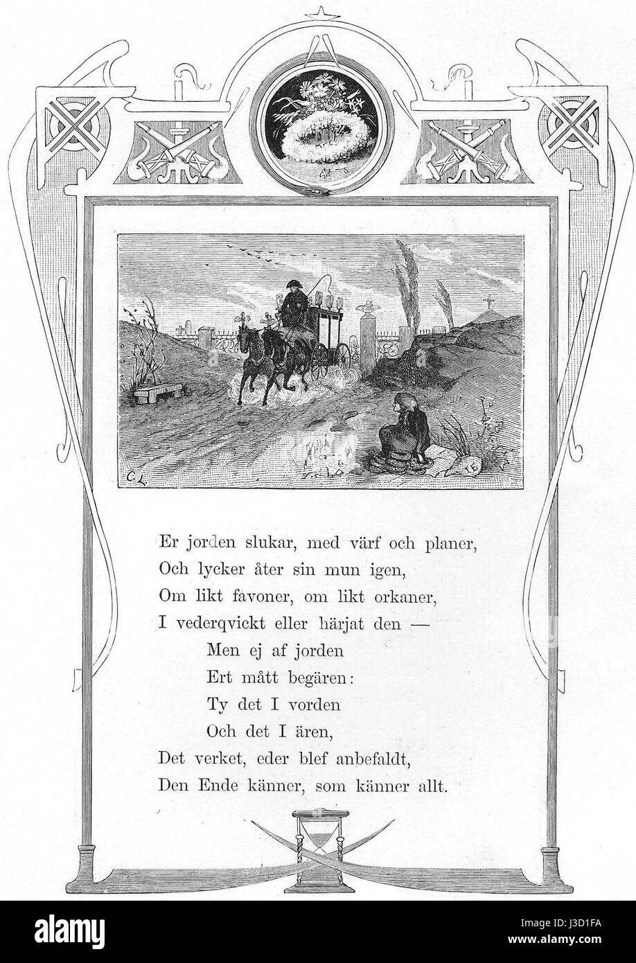 DodensEngel1880-023 Stockfoto