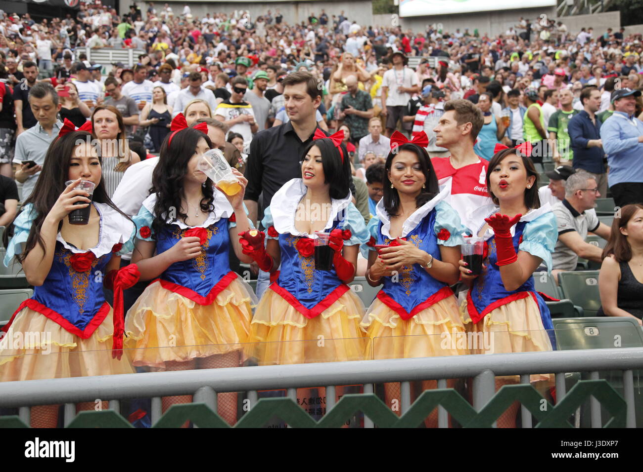 HSBC Hongkong Sevens 2017 Stockfoto