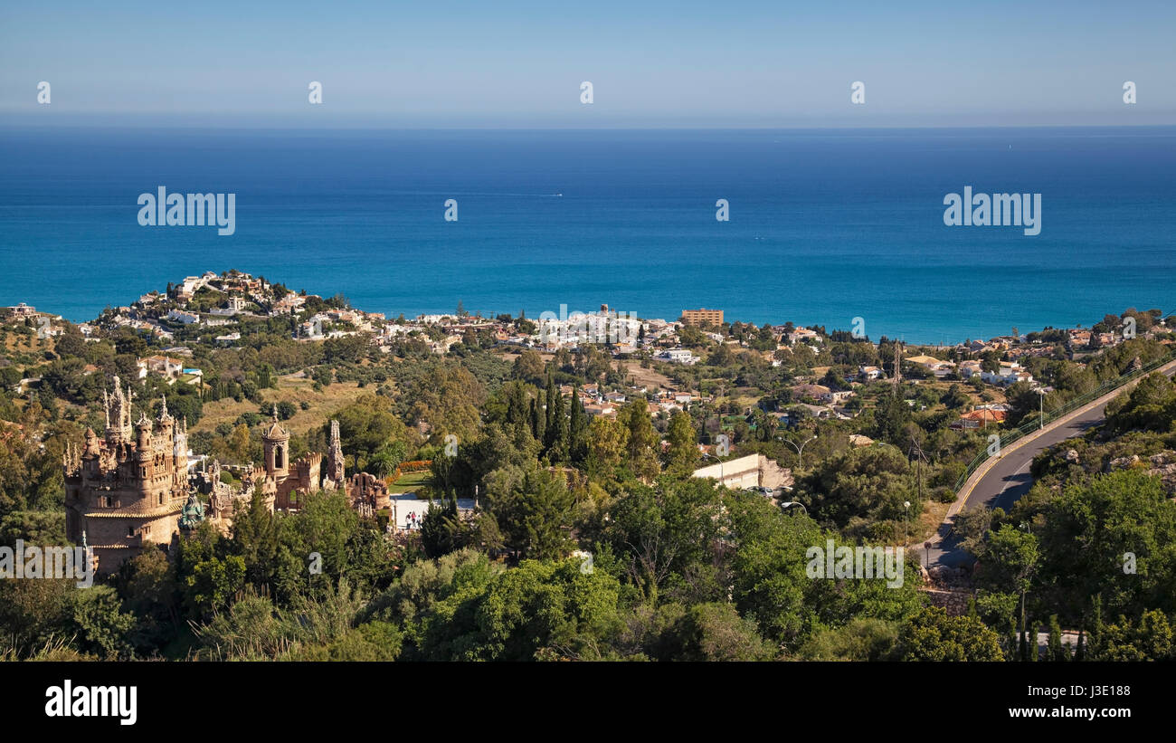 Benalmadena Küste, Costa Del Sol, Spanien Stockfoto