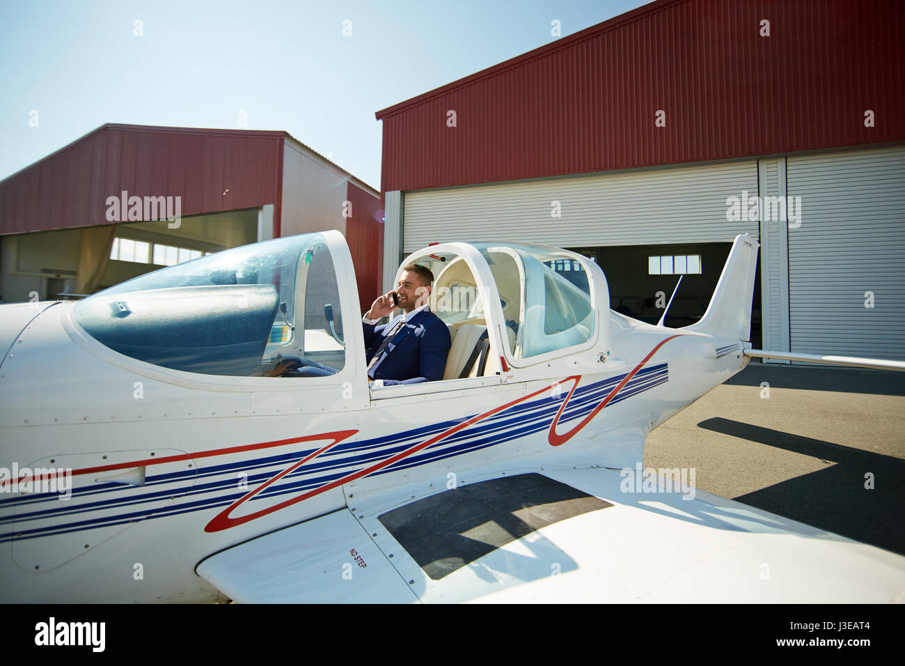 Modernes Business Travel Stockfoto