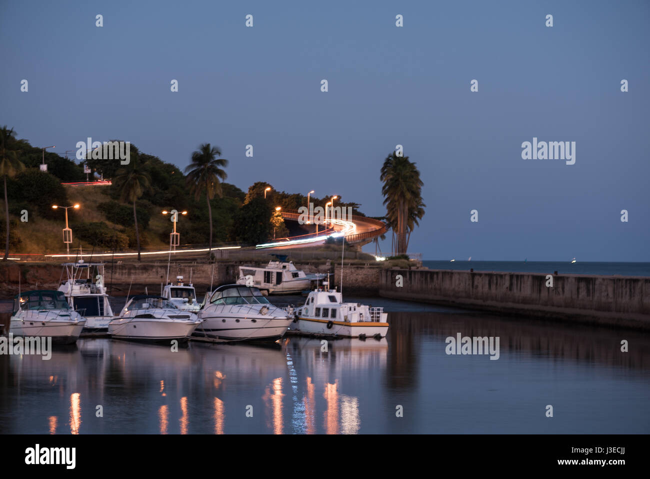 Die Marina in Mosambiks Hauptstadt Maputo Stockfoto