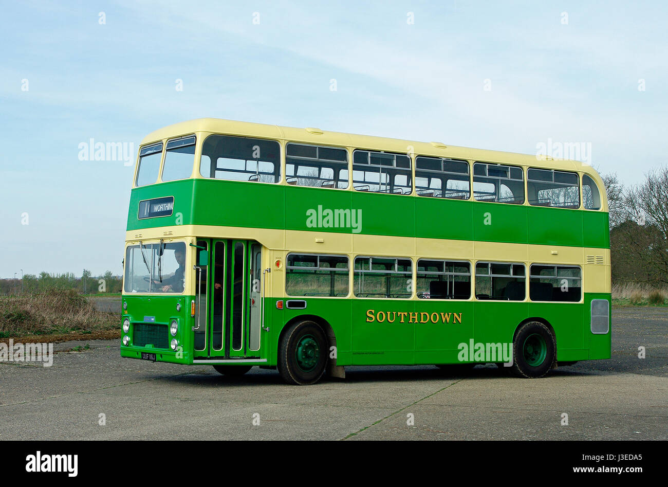 1971 Bristol VRT Bus Stockfoto