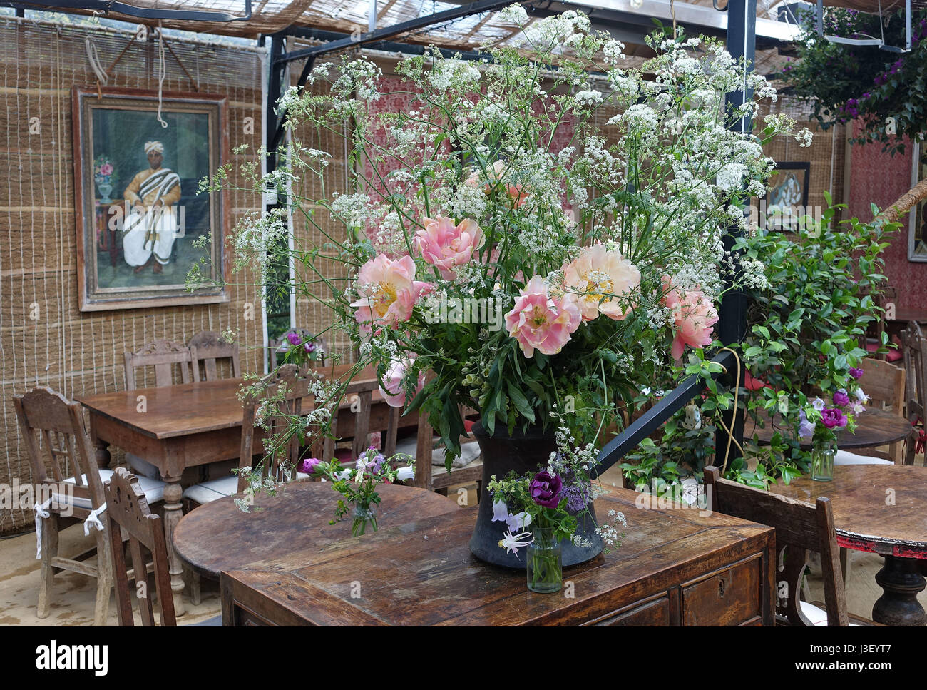 Petersham Nurseries Stockfoto