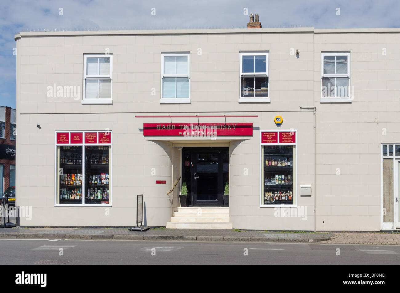 Schwer zu finden Whisky die seltene, Sammler und neue Version Whisky, mit Sitz in Birminghams Jewellery Quarter verkauft Stockfoto