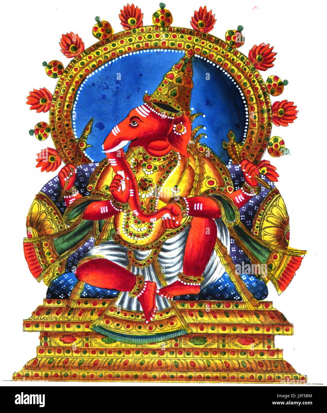 Ganesha-deva Stockfoto