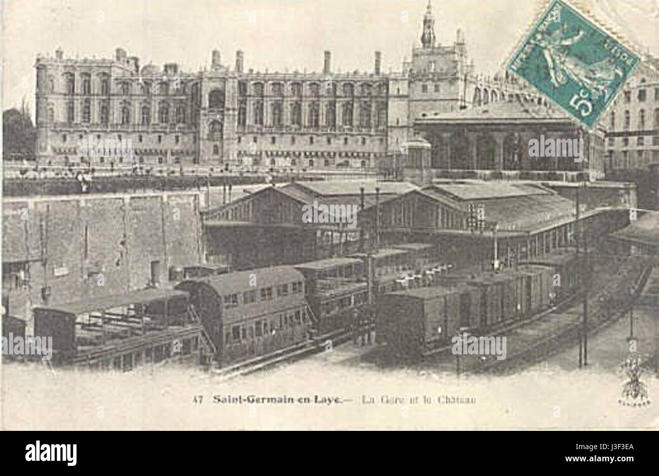 Gare de Saint-Germain En Laye Stockfoto