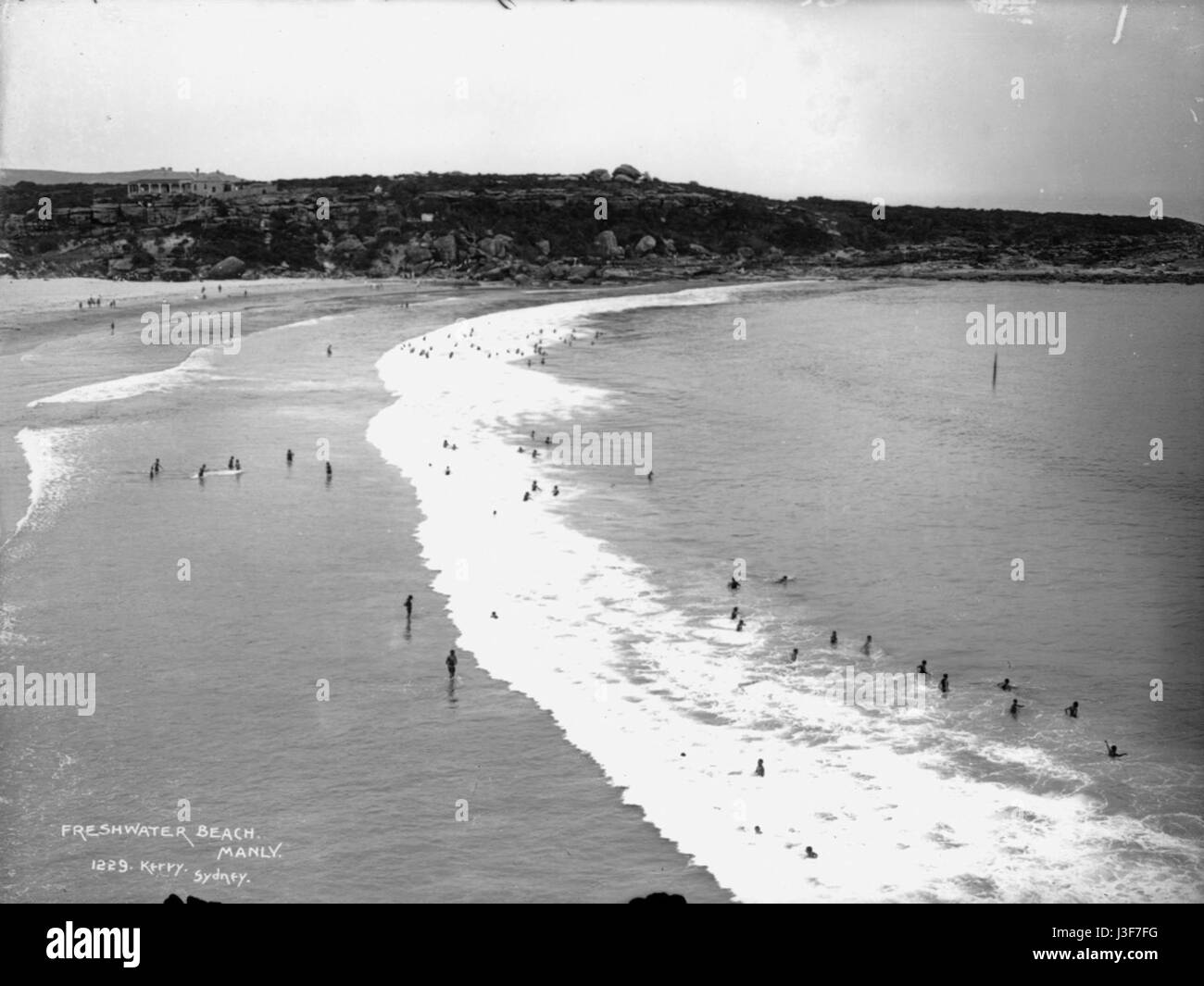 Süßwasser Beach, Manly von Powerhouse Museum Stockfoto