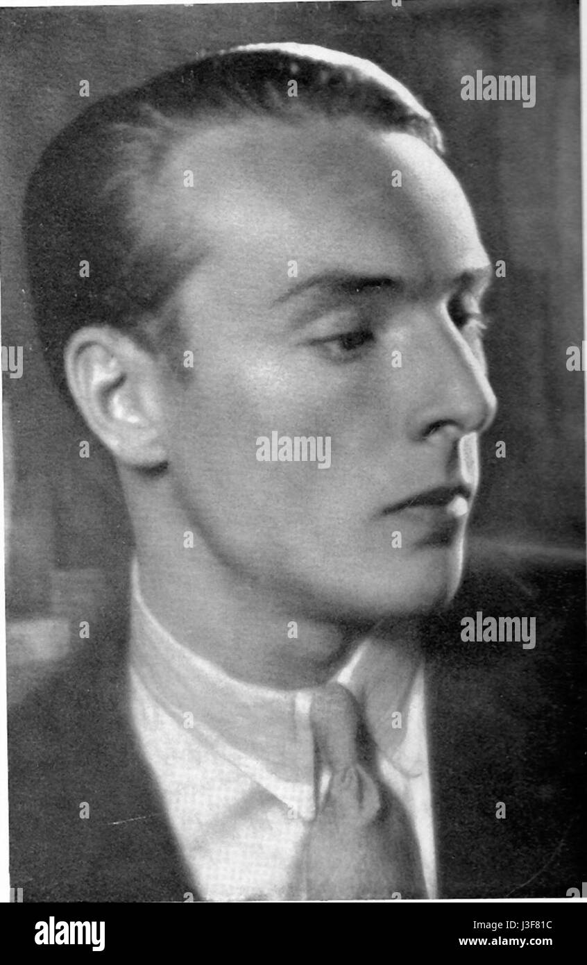 G. Balanchine (jung) Stockfoto