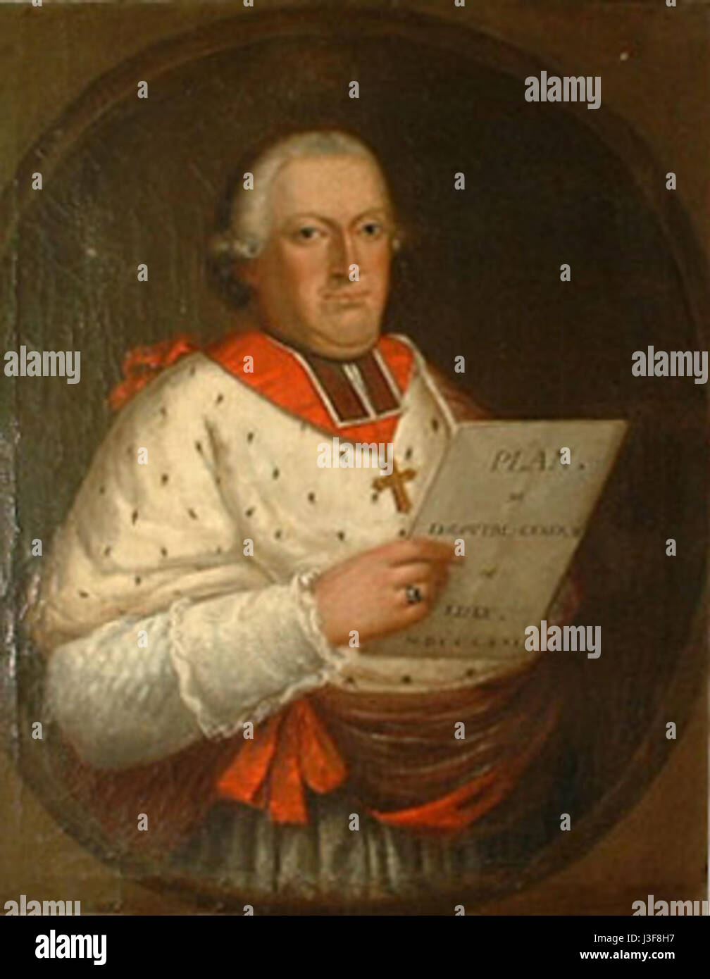 Francois Charles de Velbruck, ein französischer Adliger und militärischer Führer, spielte eine bedeutende Rolle in der Geschichte Frankreichs im 18. Jahrhundert, insbesondere während der Französischen Unabhängigkeitskriege. Stockfoto