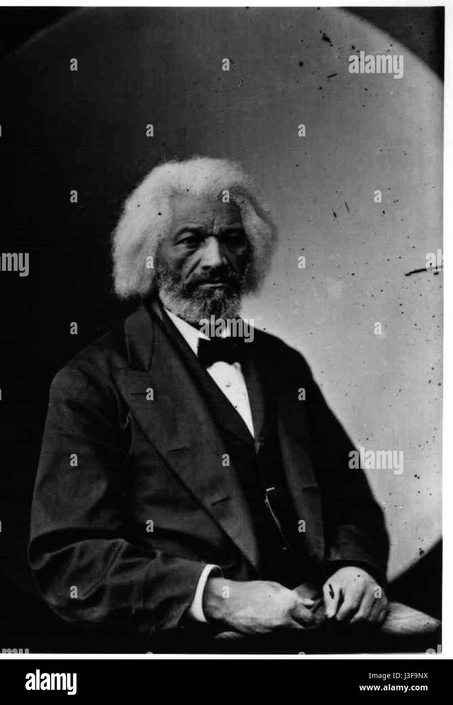 Frederick Douglass Foto Stockfoto