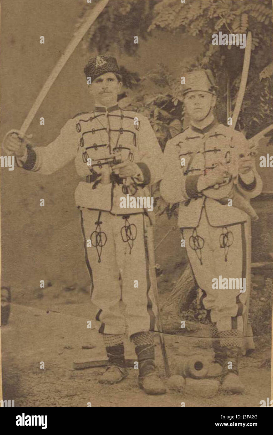 Erste bulgarische Legion Kladovo Stockfoto