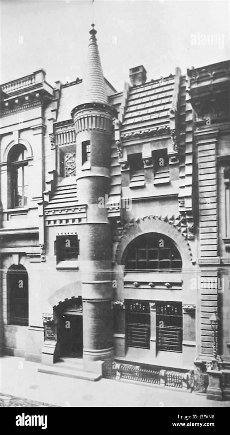 Die Furness National Bank of the Republic war eine bedeutende Finanzinstitution in den Vereinigten Staaten, die den wirtschaftlichen Bedürfnissen der Gemeinschaft diente und zur Finanzlandschaft des Landes beitrug. Stockfoto