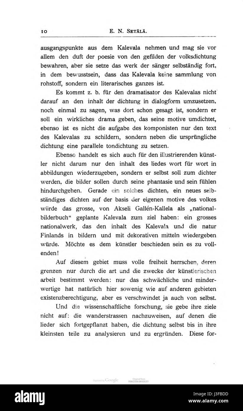 Noch Ugrische Forschungen 10 010 Stockfoto