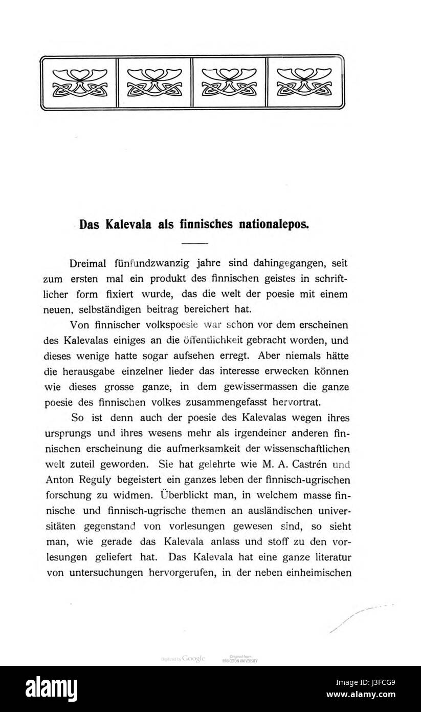 Noch Ugrische Forschungen 10 001 Stockfoto