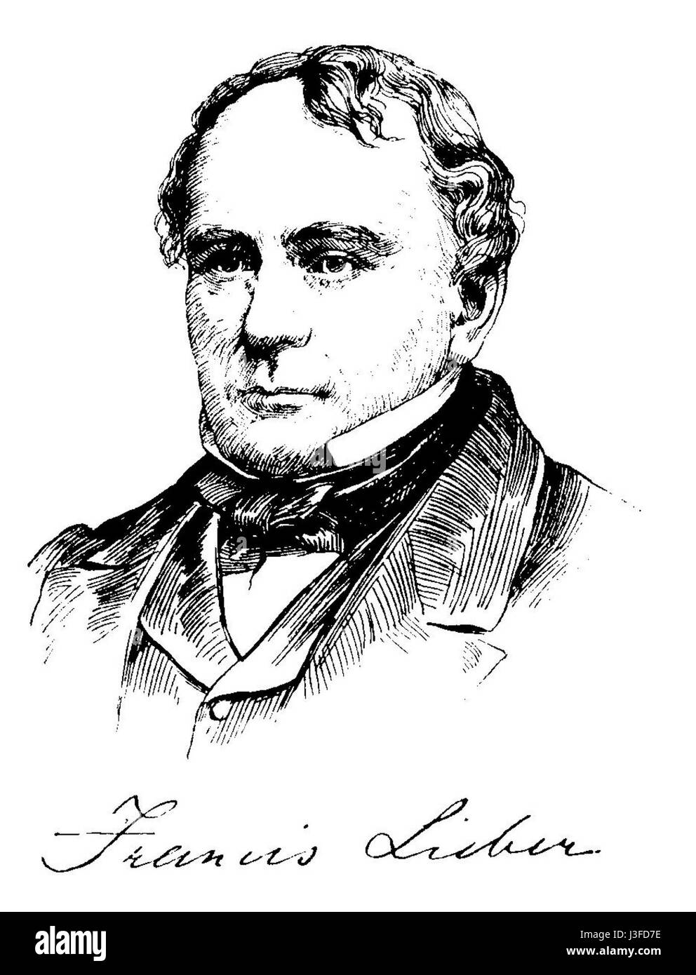 Francis Lieber Stockfoto