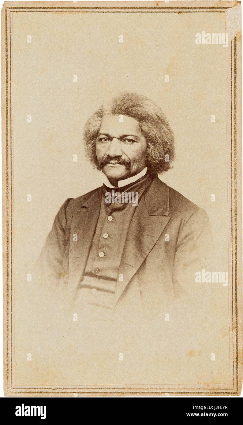 Frederick Douglass von Merrill & Crosby, 1860er Jahre Stockfoto