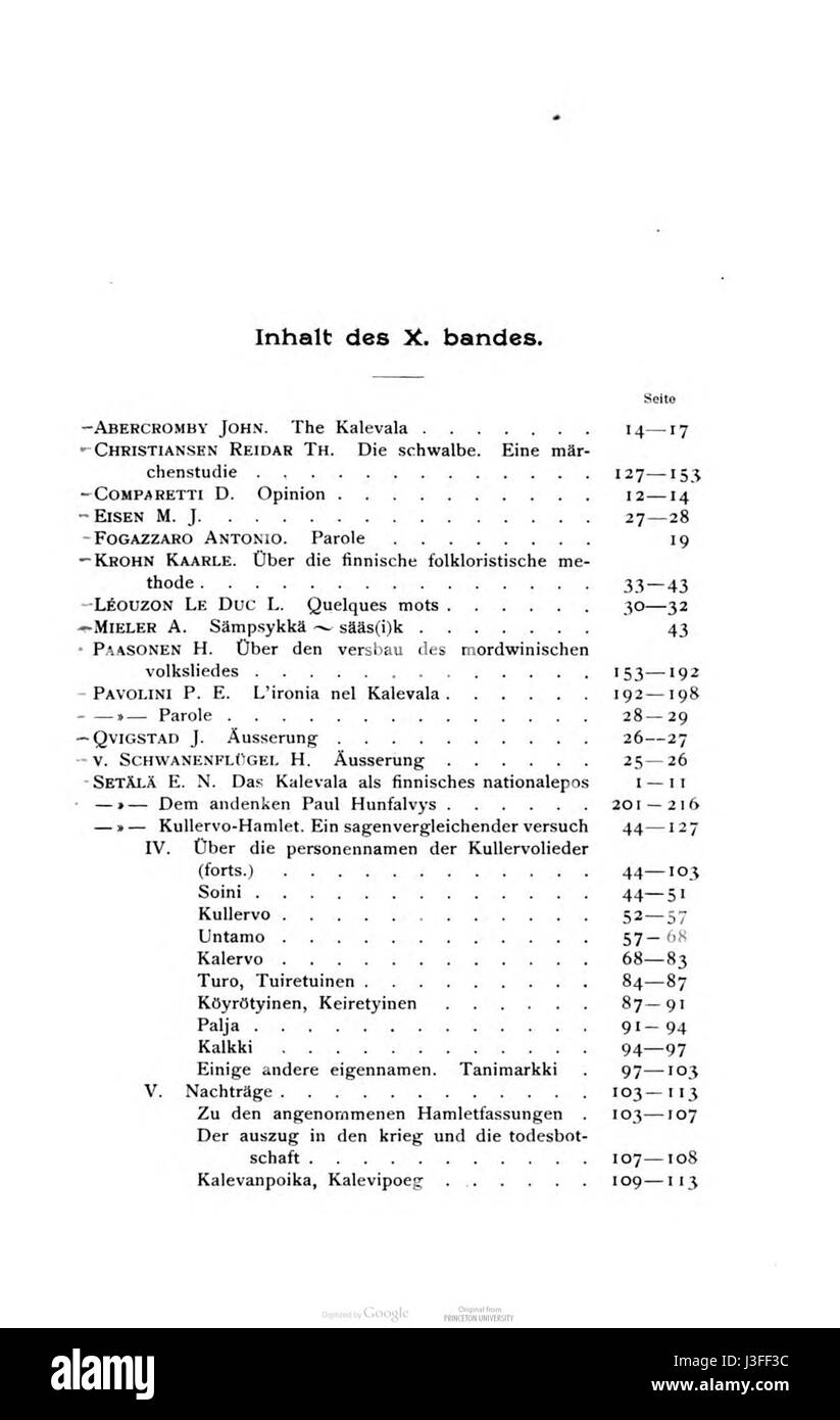 Noch Ugrische Forschungen 10 000 C Stockfoto