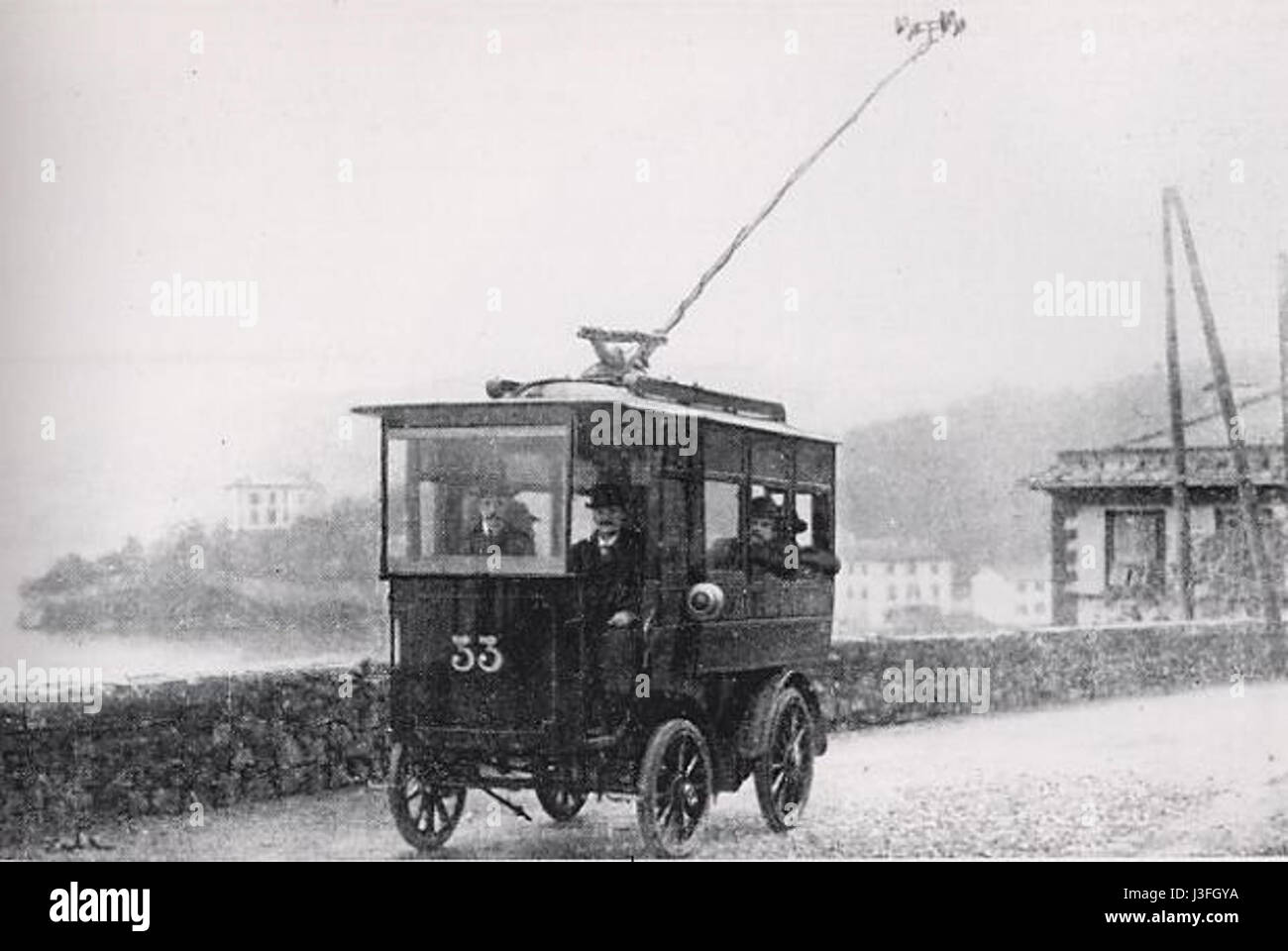 Filovia La Spezia Porto Stockfoto