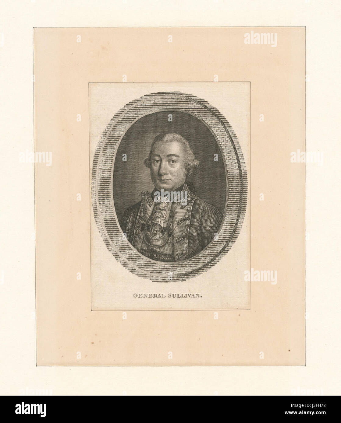 (John) General Sullivan (NYPL Hades 280205 1253495) Stockfoto